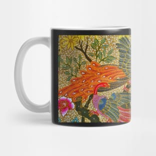 PERANAKAN PHOENIX BATIK MOTIF Mug